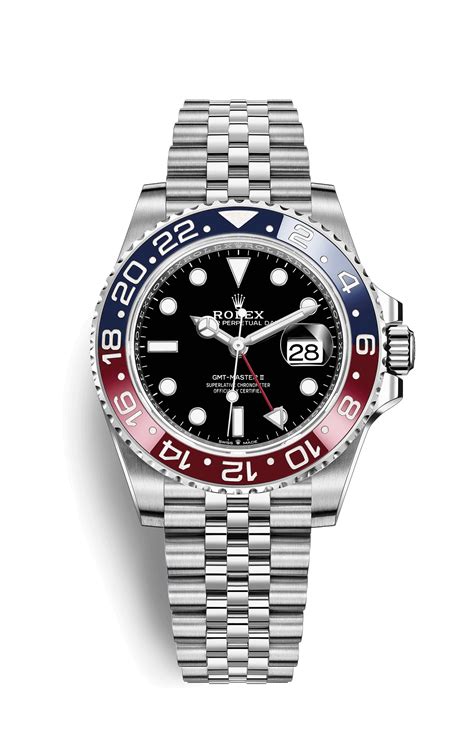 rolex gmt master 2 pepsi oro crono 24|rolex pepsi 2022 price.